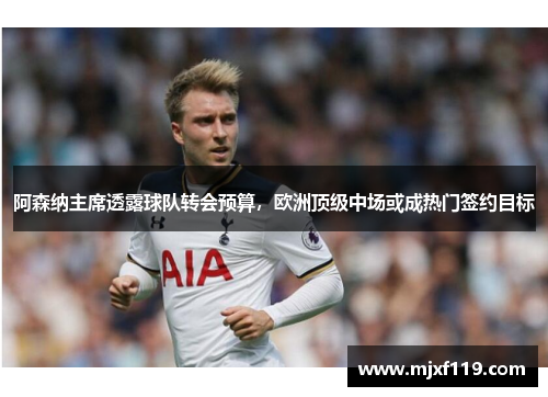 阿森纳主席透露球队转会预算，欧洲顶级中场或成热门签约目标