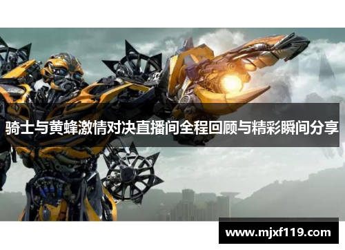 骑士与黄蜂激情对决直播间全程回顾与精彩瞬间分享